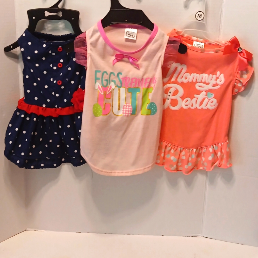 Bundle of 3 Dog Dresses